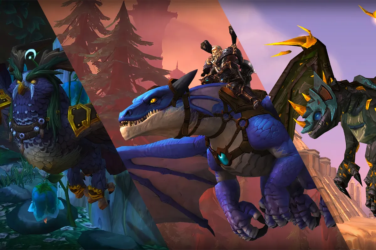 Les montures volantes 2 places sur World of Warcraft