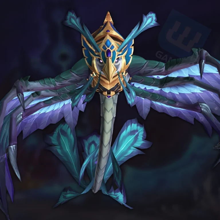 Faucon-dragon cobalt